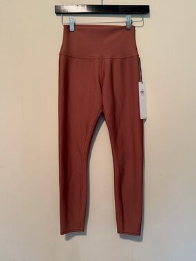 ALO Yoga High-Rise 7/8 Leggings - Chesnut
